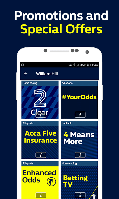 william hill mobile promotions