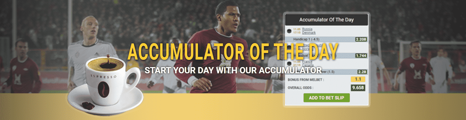 Melbet Promo Code - Accumulator Refund Offer